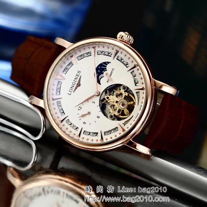 LONGINES浪琴 高級定制 全自動機械 男士腕表 WSS0239